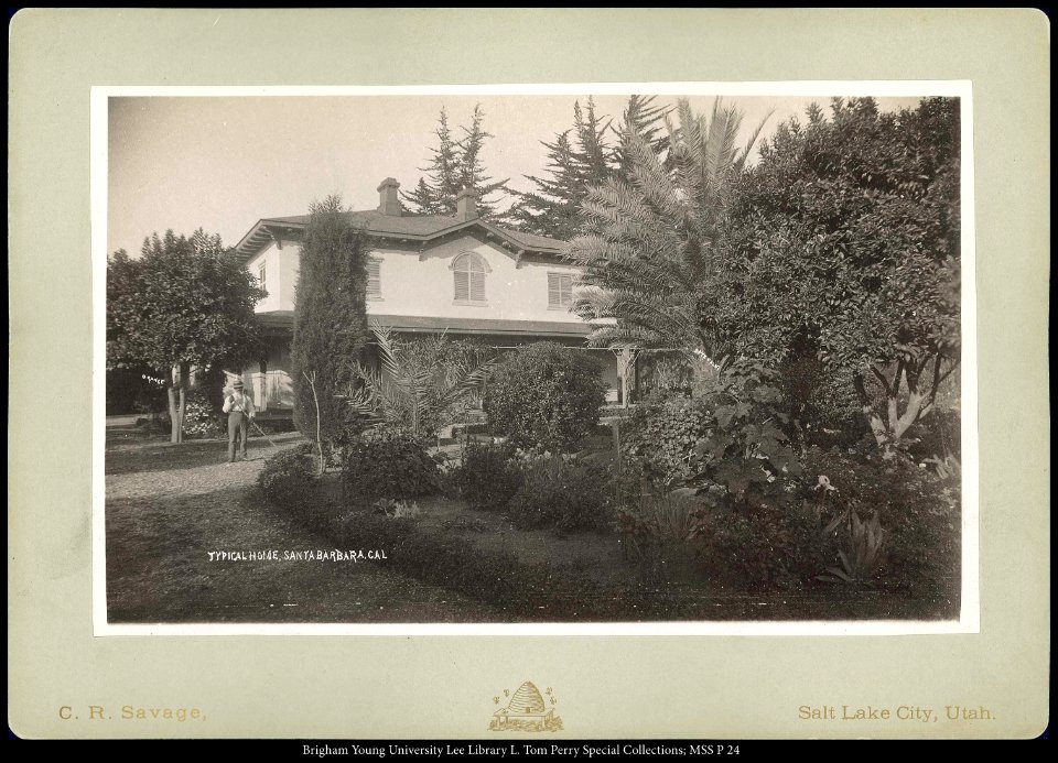 Typical Home, Santa Barbara, Cal.