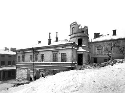 Tähtitorninkatu 12. Vuorimiehenkatu 11. Pihakuva - N1689 (hkm.HKMS000005-km0000myf2)