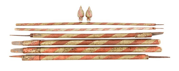 Tältstänger, 1600-tal - Skoklosters slott - 108267
