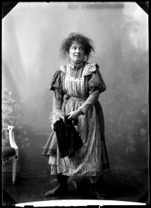 Tyra Leijman in Stockholmsluft at Södra teatern 1905 - SMV - GL032 photo