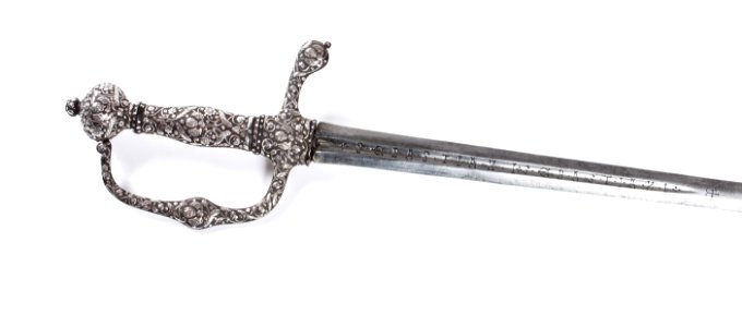 Tysk värja från cirka 1645 - Skoklosters slott - 97160