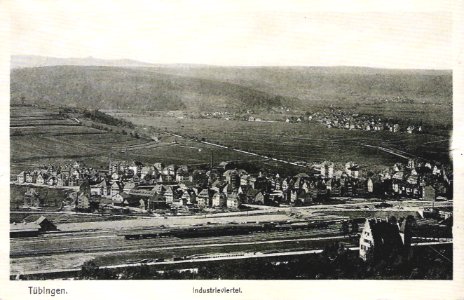 Tübingen Industrieviertel (AK F Schimpf 1912 TPk100)
