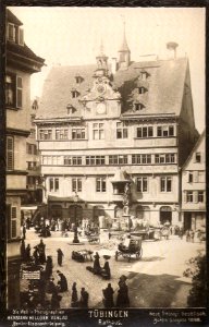 Tübingen. Rathaus (Sammelkarte H Hillger Berlin 1898 TPk57) photo