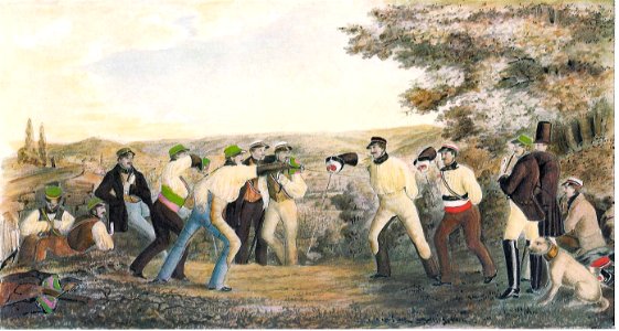 Tübinger Mensur 1831