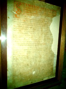 Título de Indulgencias a cofrades