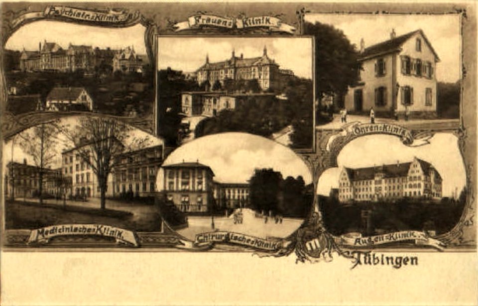 Tübinger Kliniken (AK 1915)