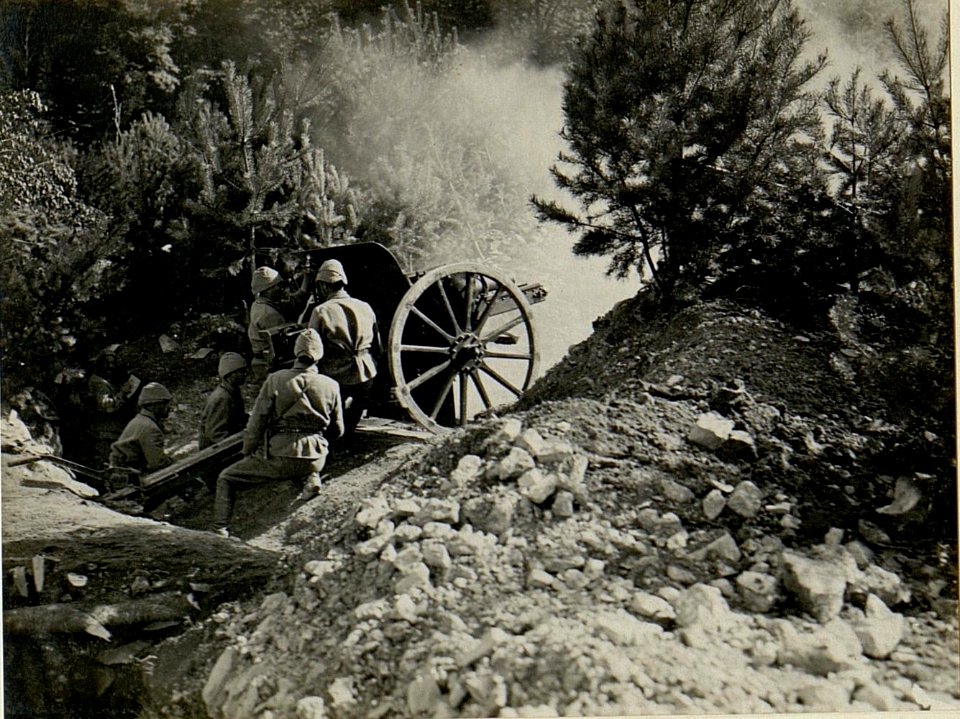 Türkische Artillerie-Stellungen (BildID 15527142)