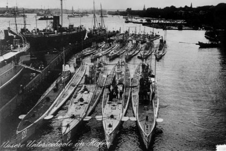 U-Boote Kiel 1914 photo