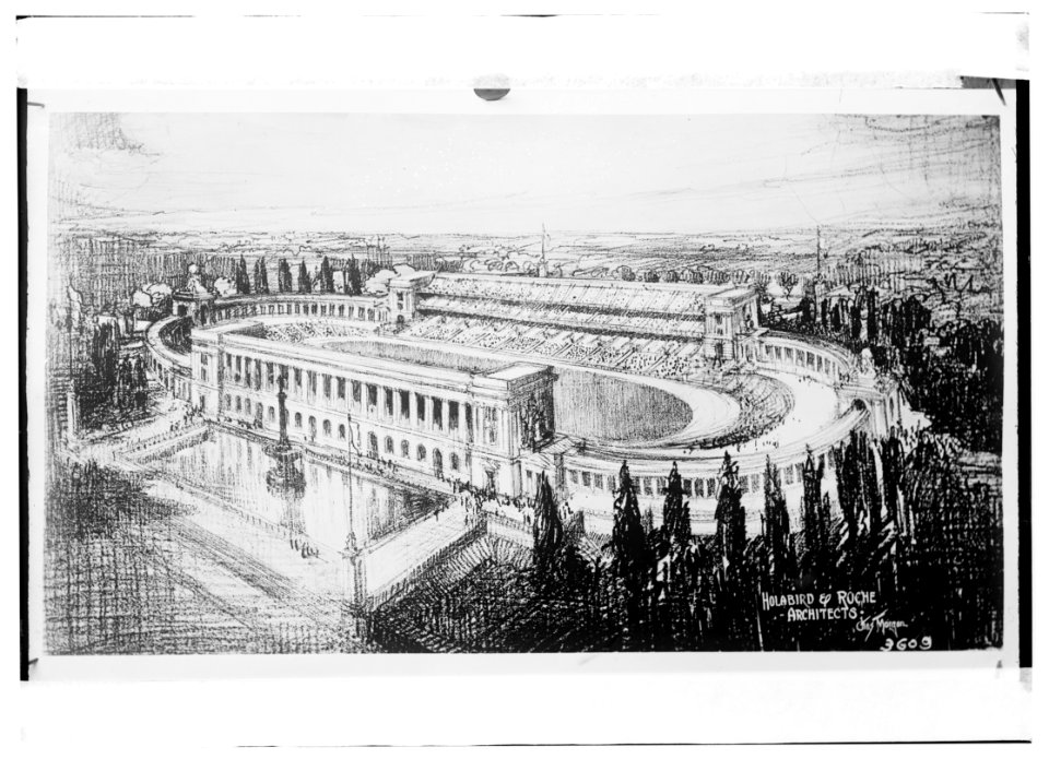 U. of Ill. - stadium plan LCCN2014713558