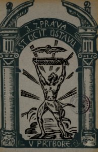 Třetí zpráva státního koedukačního ústavu učitelského v Příboře - 1926 - Cover page