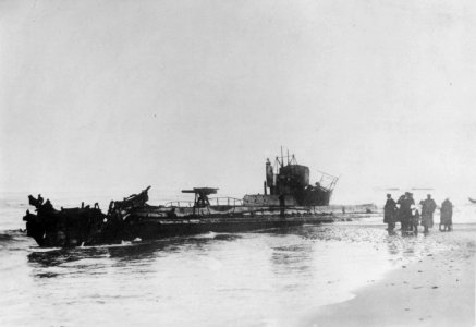 U 20 grounded Denmark 1916