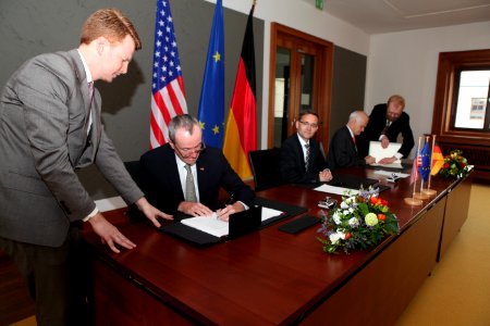 U.S. - German Bilateral Tax agreement is signed 08