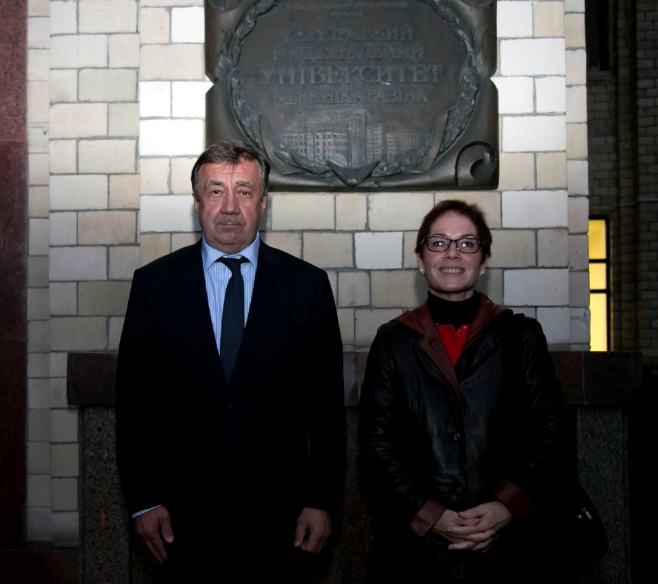 U.S. Ambassador Marie L. Yovanovitch travels to Kharkiv, Kharkiv Karazin national University, September 22, 2016 (30068389821)