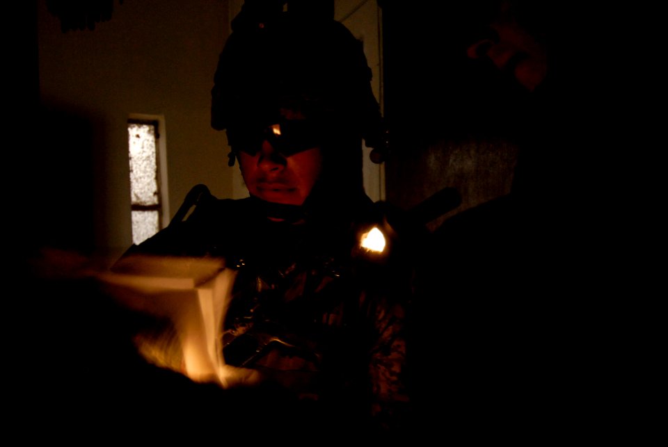 U.S. Airmen, Military Dogs Patrol Streets DVIDS118680