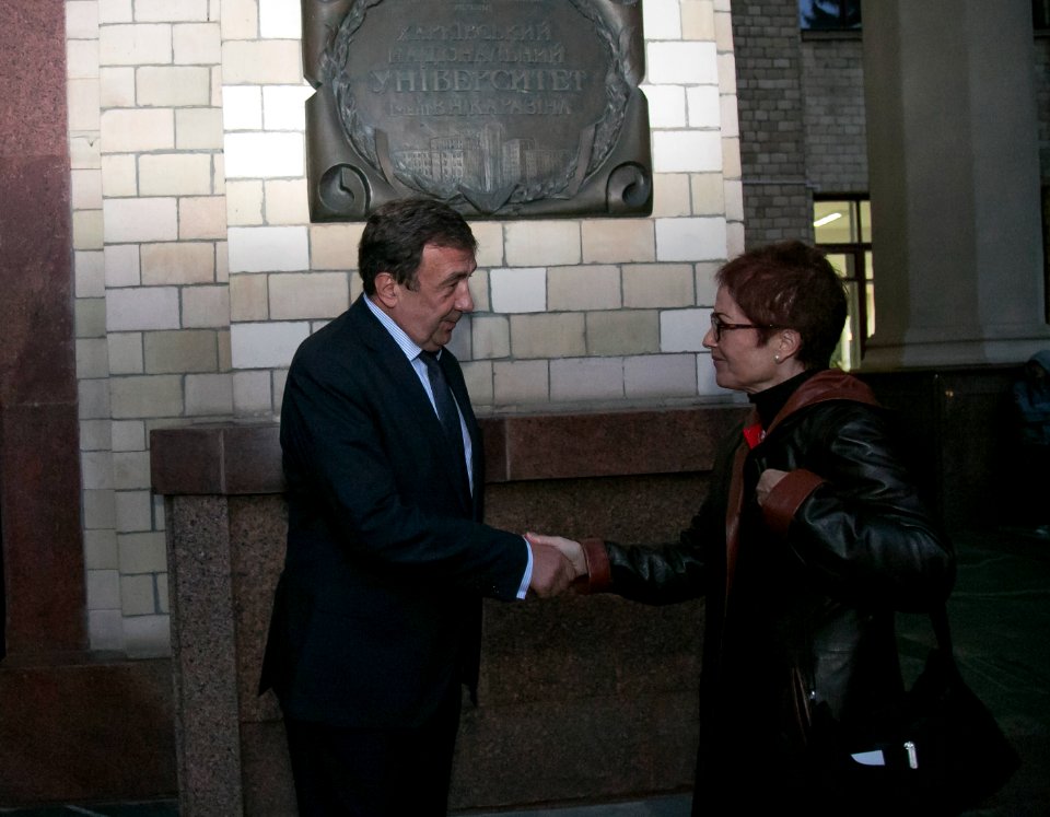U.S. Ambassador Marie L. Yovanovitch travels to Kharkiv, Kharkiv Karazin national University, September 22, 2016 (30117871086)