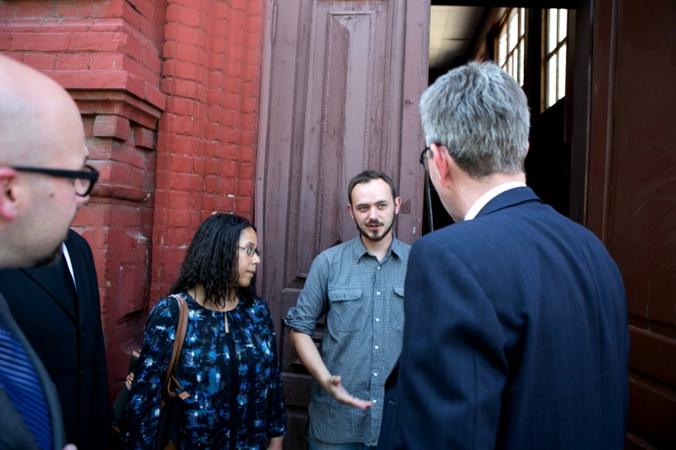 U.S. Ambassador to Ukraine Geoffrey Pyatt and U.S. Ambassador to the OSCE Daniel Baer Travel to Donetsk Oblast, July 30, 2015 (19550972793)