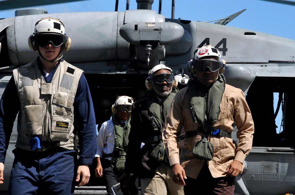U.S. Ambassador to Guyana, President tour USS Kearsarge DVIDS128341