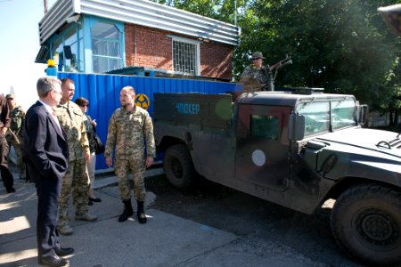 U.S. Ambassador to Ukraine Geoffrey Pyatt and U.S. Ambassador to the OSCE Daniel Baer Travel to Donetsk Oblast, July 30, 2015 (19549348834)
