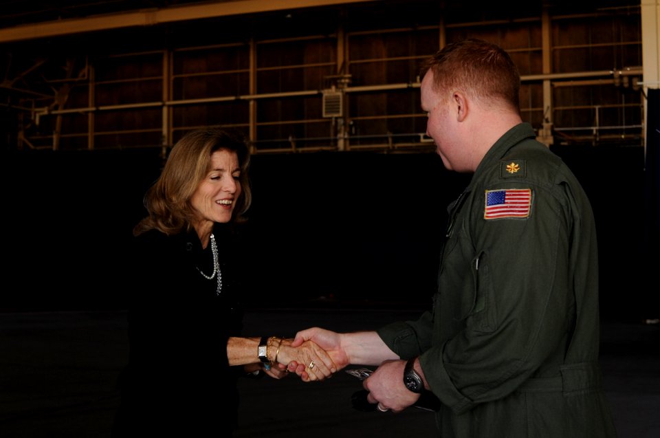 U.S. Ambassador to Japan Caroline Kennedy Visits Misawa Air Base 150611-N-EC644-132