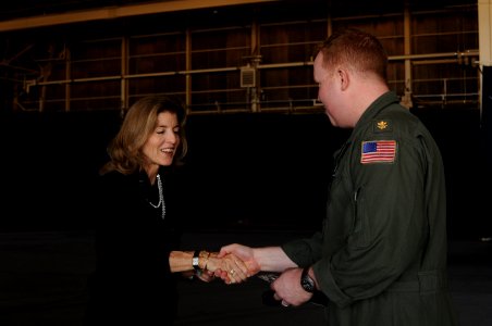 U.S. Ambassador to Japan Caroline Kennedy Visits Misawa Air Base 150611-N-EC644-132