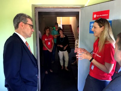 U.S. Ambassador to Ukraine Geoffrey Pyatt and U.S. Ambassador to the OSCE Daniel Baer Travel to Donetsk Oblast, July 30, 2015 (20249396172)
