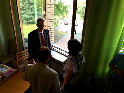 U.S. Ambassador to Ukraine Geoffrey Pyatt and U.S. Ambassador to the OSCE Daniel Baer Travel to Donetsk Oblast, July 30, 2015 (20069769828)