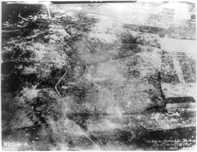 U.S. Army in France - aerial view of U.S. sector, Battle of Cantigny, May 28, 1918 LCCN2016652681