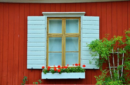 Window wood glass photo