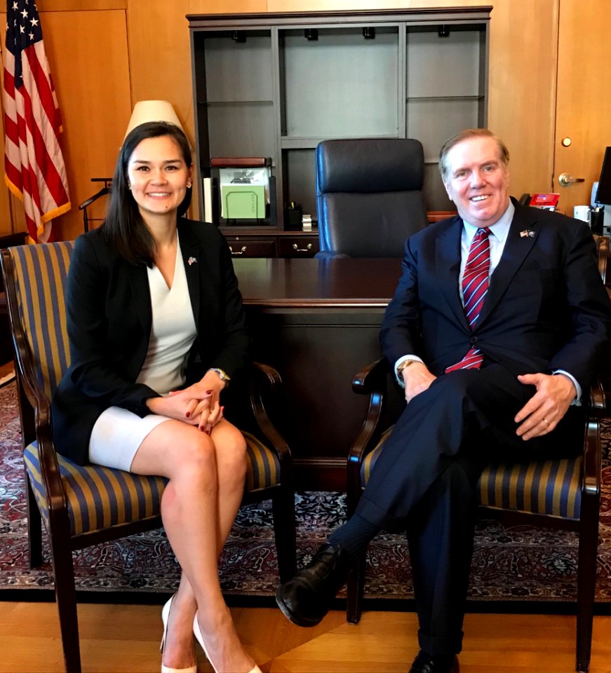 U.S. Assistant Secretary of State Michelle Giuda & U.S. Ambassador to Luxembourg Randy Evans