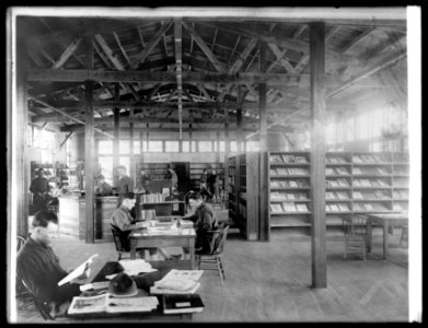 U.S. Army, Y.M.C.A. Reading Room LCCN2016826249