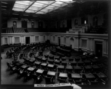 U.S. Capitol interiors- Senate chamber LCCN2005692156