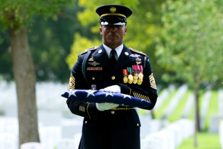 U.S. Army Sgt. Willie Rowe Korea Repatriation at Arlington National Cemetery (36089378110)