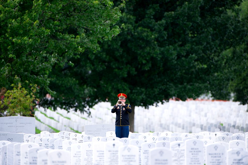 U.S. Army Sgt. Willie Rowe Korea Repatriation at Arlington National Cemetery (36349024951)