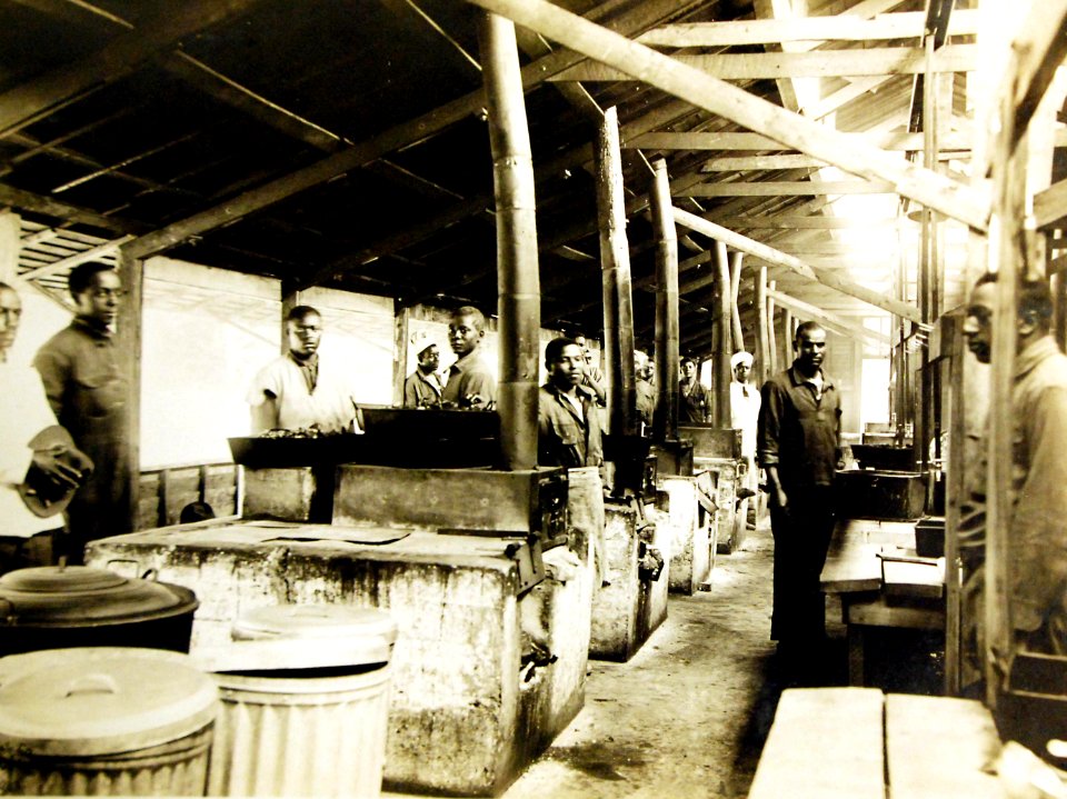 U.S. Army cooks, 302D Stevedore Regiment, Camp No.4, Base Section, No.2, Bordeaux, 1918 (32916846626)