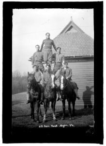 U.S. Army, U.S. Cavalry, Ft. Myer, Va. (prior to 1915) LCCN2016851172