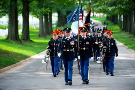 U.S. Army Sgt. Willie Rowe Korea Repatriation at Arlington National Cemetery (35678082943)