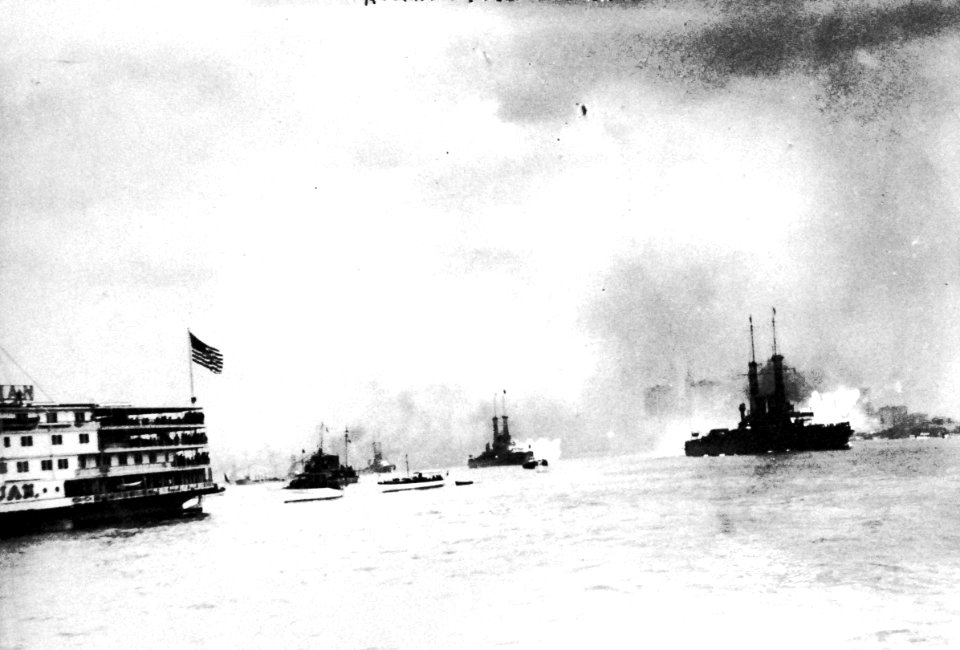 U.S. Atlantic Fleet, Naval Review at New York City, New York, May, 18, 1915 (19580676763)
