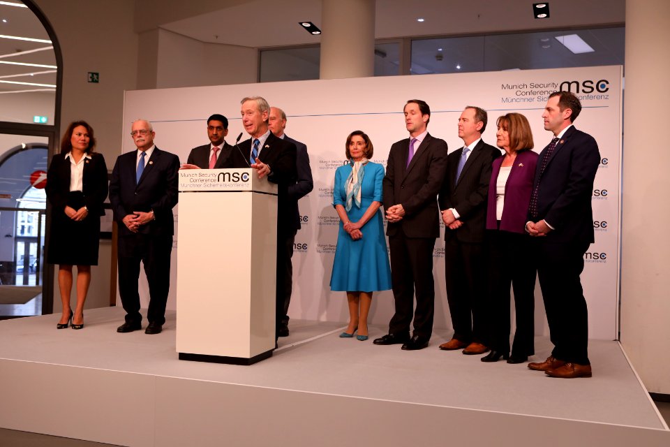 U.S. Congressional Delegation gives Press Conference at Munich Security Conference 2020 (49556712483)