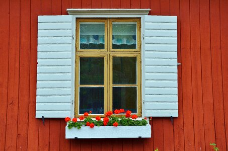 Window wood glass photo