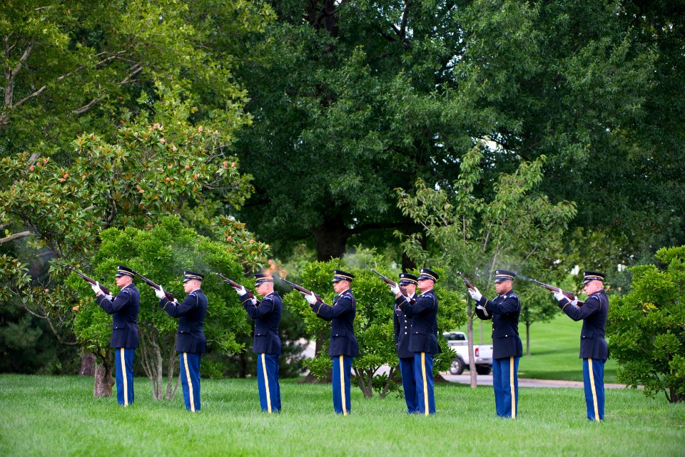 U.S. Army Sgt. Willie Rowe Korea Repatriation at Arlington National Cemetery (36440450506)