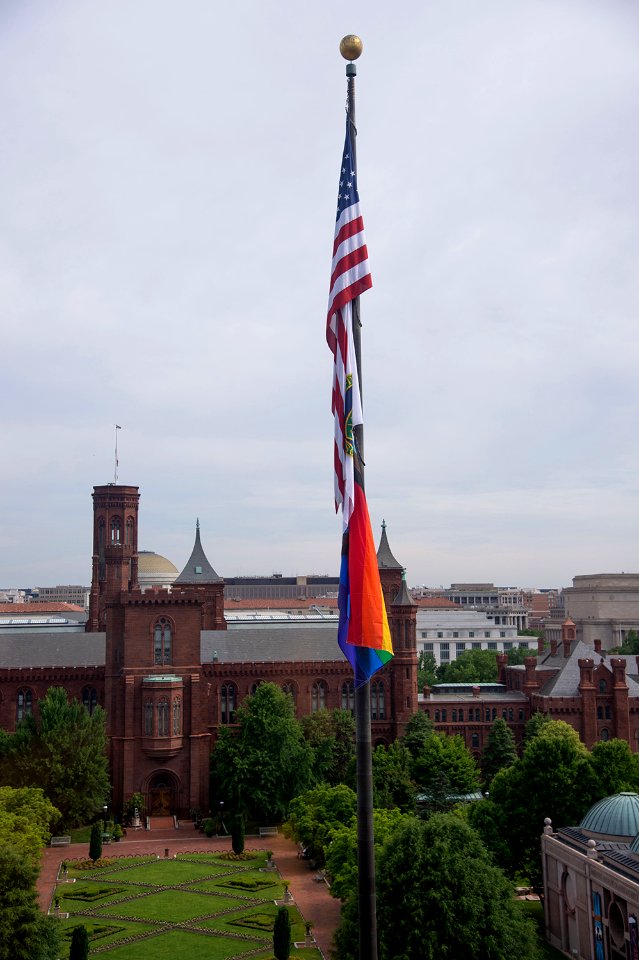U.S. Department of Energy PRIDE Month LGBTQ+ Flag Raising on June 1, 2021 - DOE9828