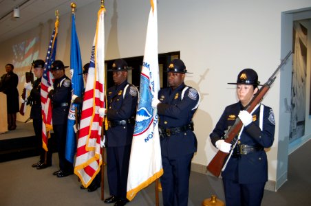 U.S. Customs and Border Protection Color Guard Presenting the Colors (6432219179)