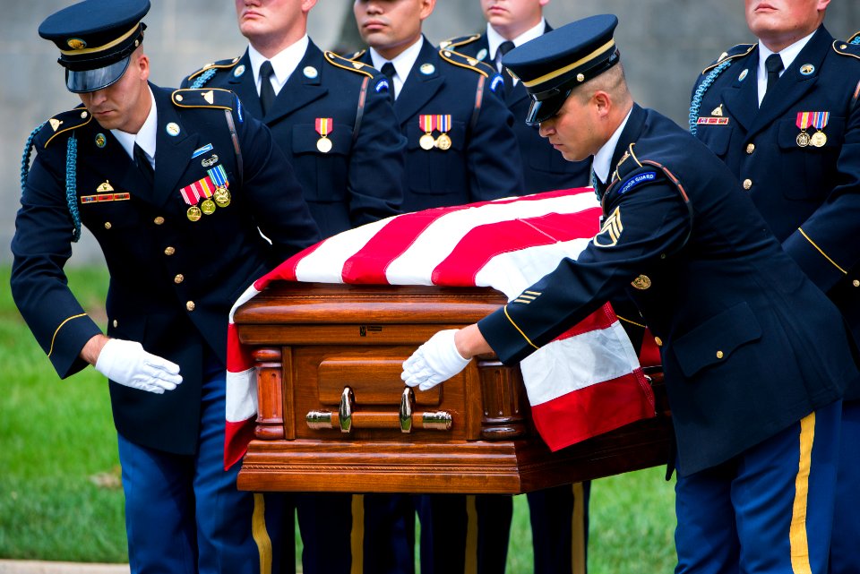 U.S. Army Sgt. Willie Rowe Korea Repatriation at Arlington National Cemetery (36486510335)