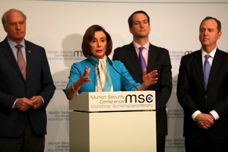 U.S. Congressional Delegation gives Press Conference at Munich Security Conference 2020 (49557441872)