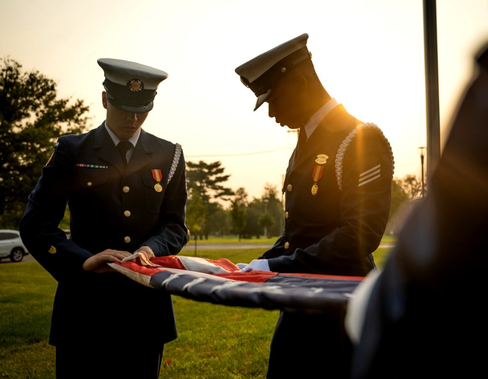 U.S. Coast Guard Honor Guard Prepares for Ceremony (51475774361)