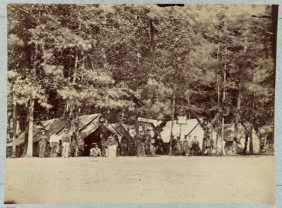 U.S. Cristian (i.e. Christian) Commission at Gettysburg General Hospital, August, 1863 LCCN2012650193
