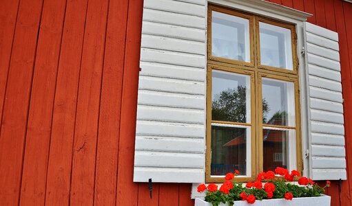 Window wood glass photo