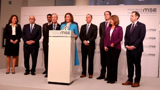 U.S. Congressional Delegation gives Press Conference at Munich Security Conference 2020 (49557212456)