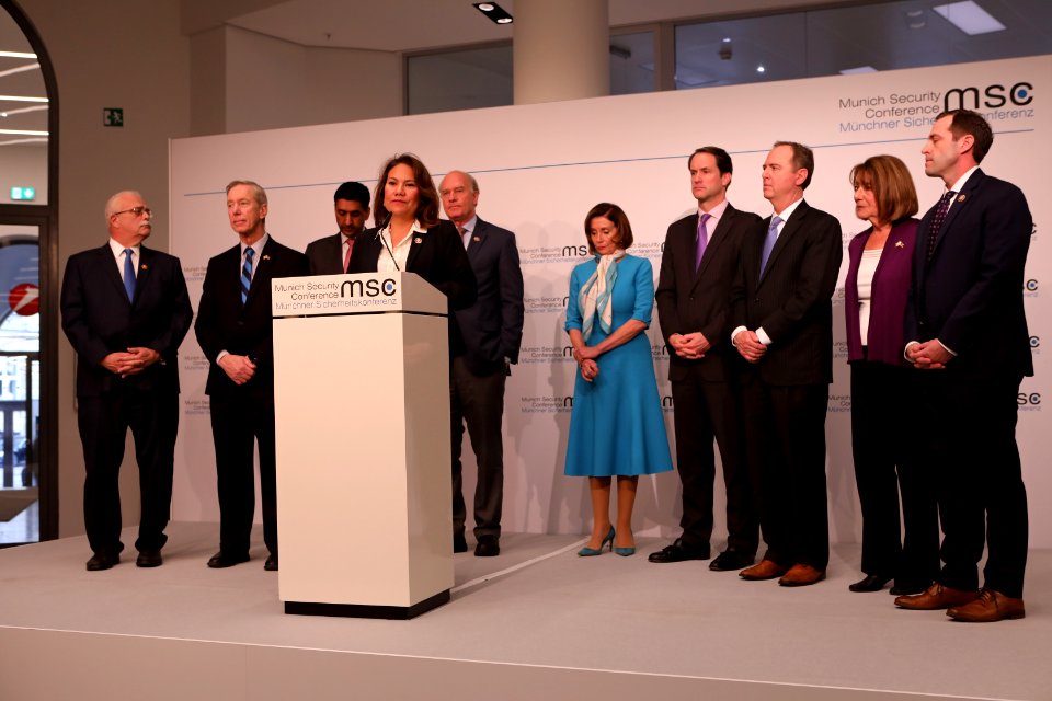 U.S. Congressional Delegation gives Press Conference at Munich Security Conference 2020 (49557209876)