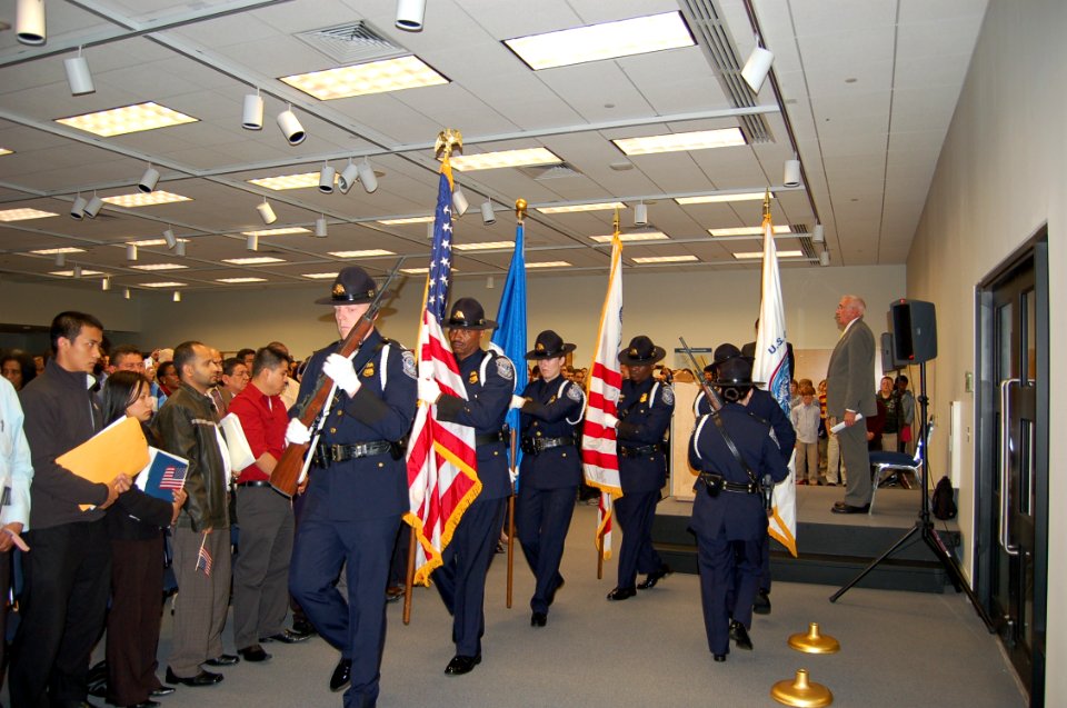 U.S. Customs and Border Protection Color Guard Retiring the Colors (6432222035)
